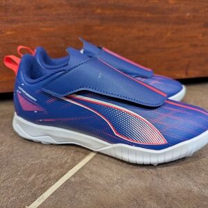 Puma Kids Blue and Red Shoes